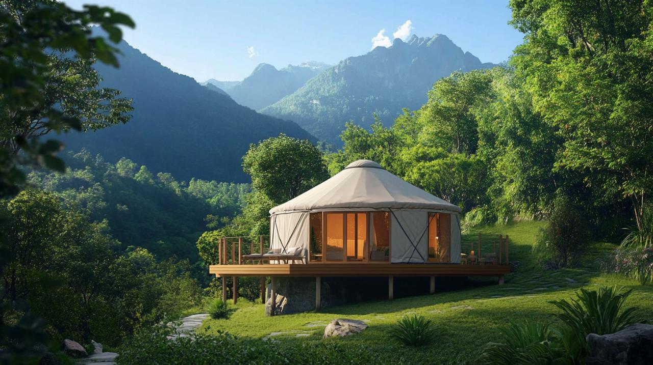 Casa yurta para eventos: 5 razones para elegirla como sede de tu próximo taller creativo