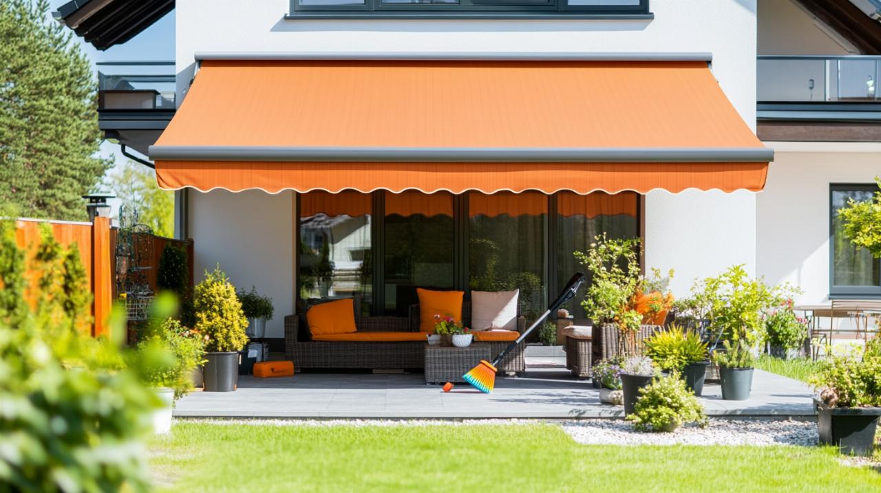 Cómo limpiar un toldo sin desmontarlo: trucos fáciles y eficaces para cualquier clima